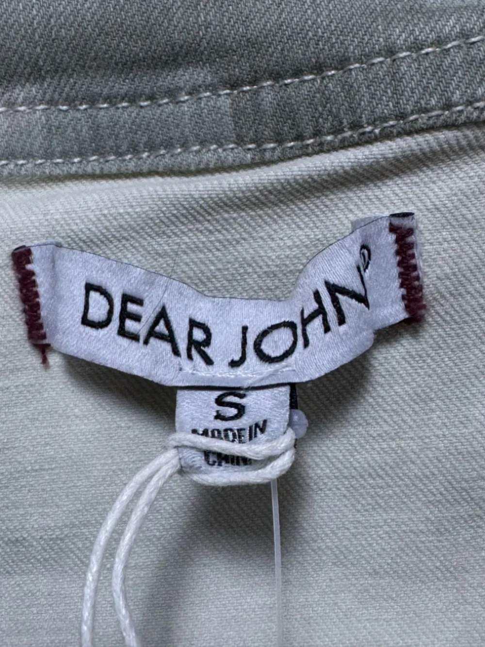 Dear John Light Gray Camouflage Utility Jacket Women’s Size Small NEW - Picture 12 of 14